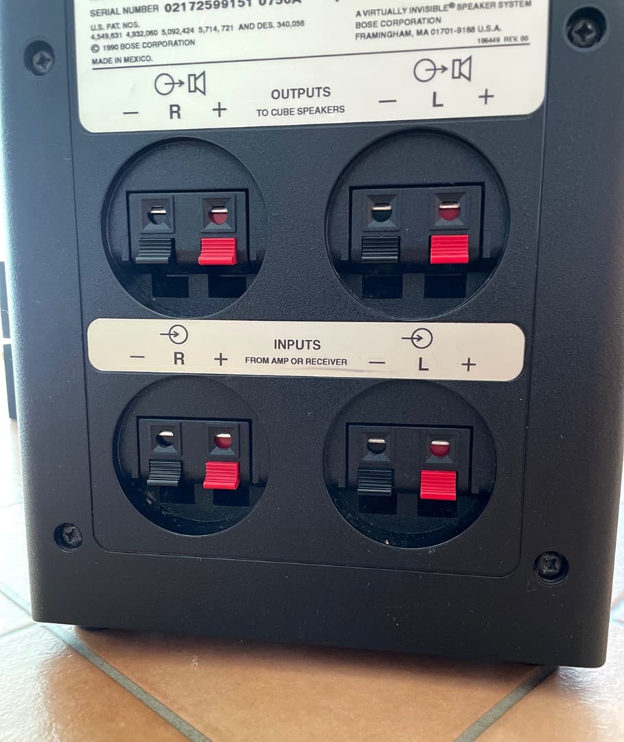 BOSE スピーカーシステム　AM-5 III