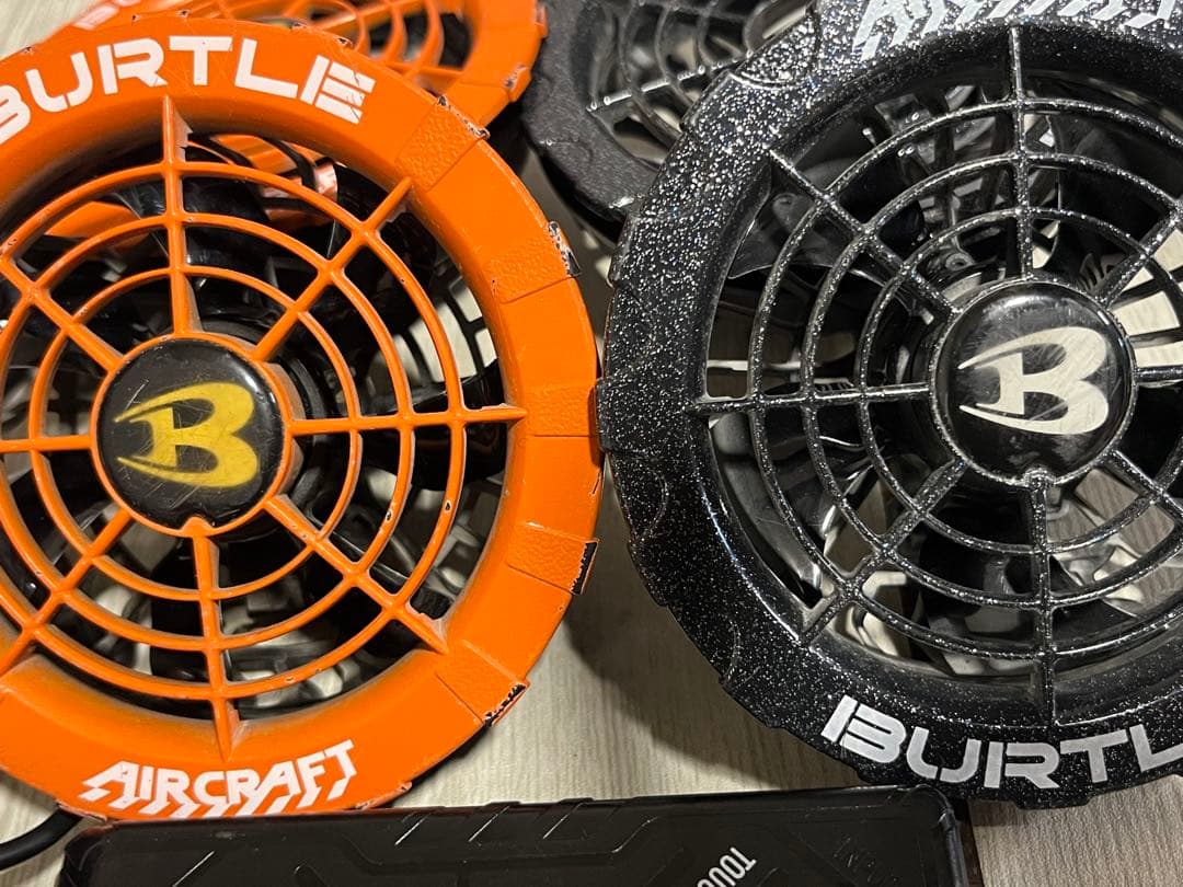 BURTLE AIRCRAFT ファン 4個フルセット バートル 空調服 17v