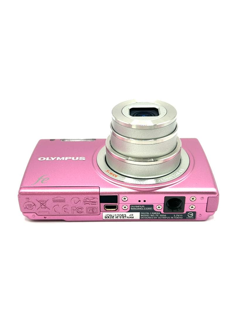 【ほぼ新品 箱付き】オリンパス Olympus FE-5050 ピンク