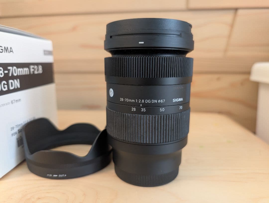 【SONY用】SIGMA 28-70mm F2.8 DG DN ズームレンズ