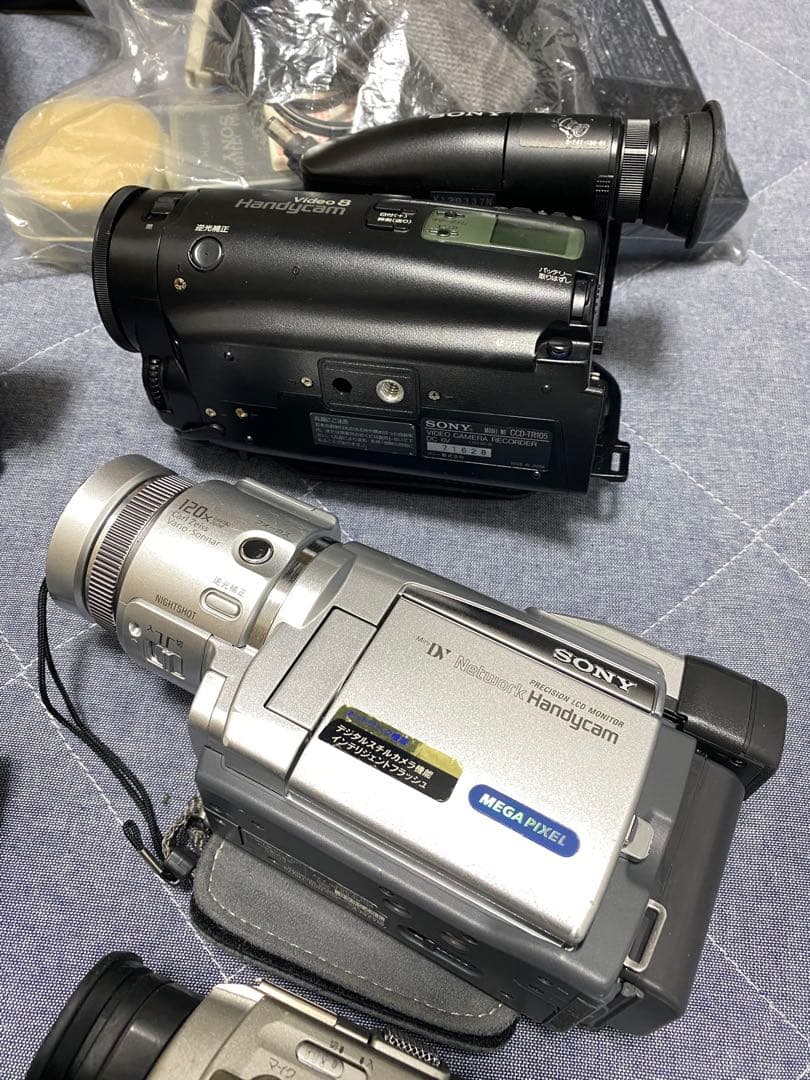 sony Panasonic nikon ビデオカメラ 動作未確認 8点